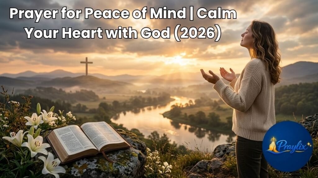 Prayer for Peace of Mind | Calm Your Heart with God (2026)