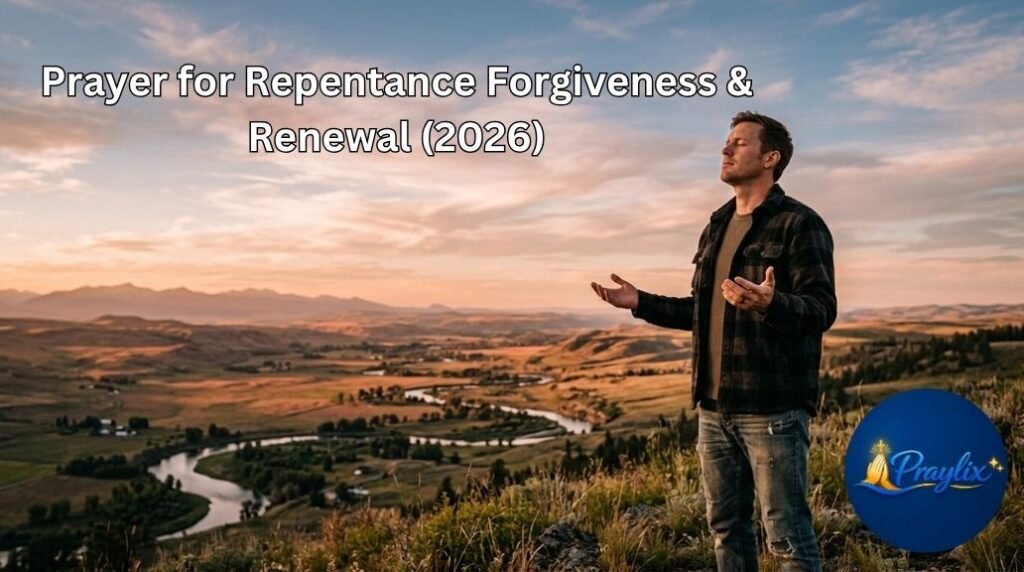 Prayer for Repentance Forgiveness & Renewal (2026)