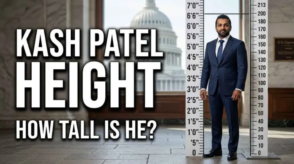 Kash Patel Height, Age, Wife, Biography & Net Worth (2026)