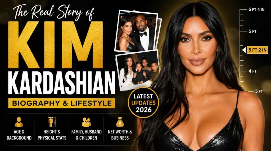 Kim Kardashian Height: 250+ Age Net Worth & Biography (2026)