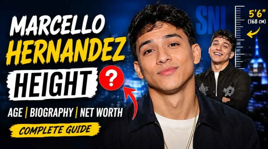 Marcello Hernandez Height: Age, Biography, Career, Net Worth & More