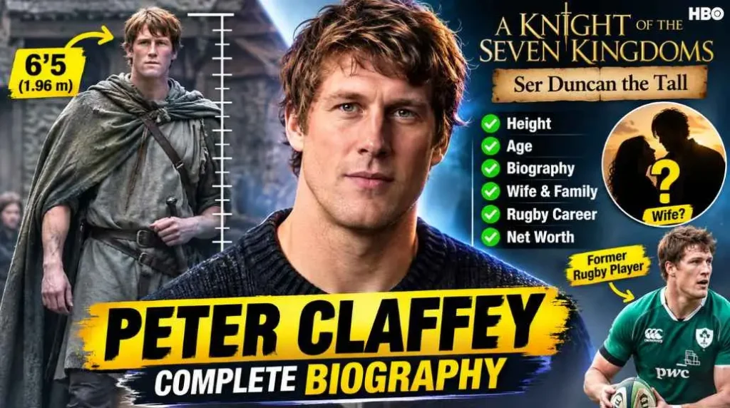 Peter Claffey Height, Age, Biography & Net Worth (2026)