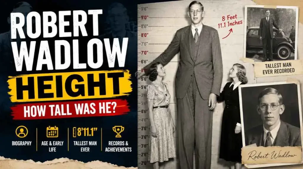 Robert Wadlow Height, Biography, Age, Weight & Life (2026)