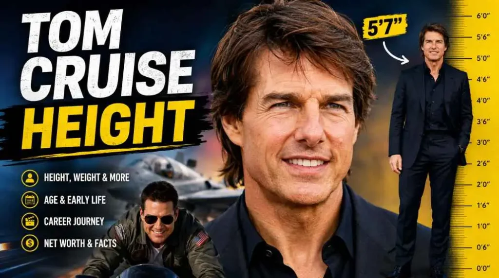 Tom Cruise Height: The Truth Behind the Hollywood Icon’s Stature and Extraordinary Life (2026)
